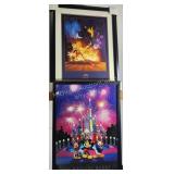 2 ct. Walt Disney 25 Years & 75 Years Posters-LOOK