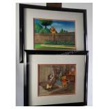 Pair of Winnie the Pooh Serigraphs