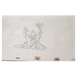 Sleeping Beauty Rough Animation Drawing