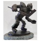 Mighty Ducks Mascot Hockey Sculpture