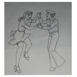 Archie & Veronica Sketches & Cels