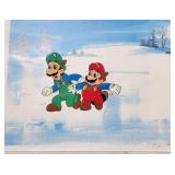 Mario Brothers Serigraph