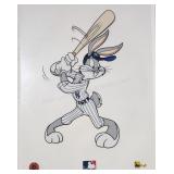 Looney Tunes, Bugs Bunny Serigraph-Baseball