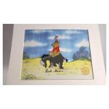 Winnie the Pooh Serigraph Signed by Frank Thomas