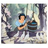 Snow White Serigraph w/ Four Autographs