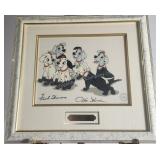 101 Dalmations Sericel Signed Limited Edition