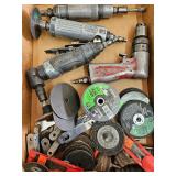 Box Lot: Air Impact Tools & Grinding Wheels Box Lot: Air Impact Tools & Grinding Wheels