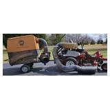 Exmark Zero Turn Mower with DR Leaf & Lawn Vacuum Exmark Zero Turn Mower with DR Leaf & Lawn Vacuum