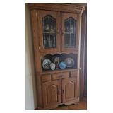 Solid Oak Corner Cabinet Solid Oak Corner Cabinet