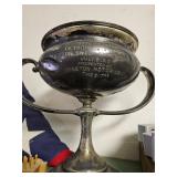 1913 Detroit Motordrome Silver Trophy