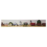 American Flyer pre-war O gauge tinplate model train set