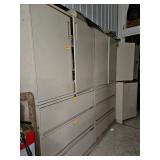 Several Steel Cabinets
