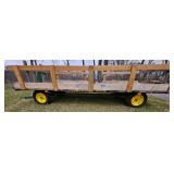 Heavy Duty (John Deere Frame) Hay Wagon