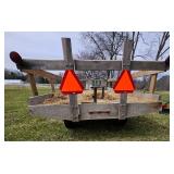 Heavy Duty (John Deere Frame) Hay Wagon