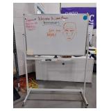 Double Sided Rolling White Board