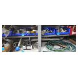 Mega Lot! Vacuum Pump, Brackets, Motor, Hose, etc