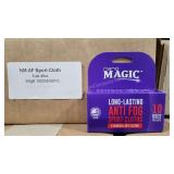 1,360 Nano Magic  Anti Fog Sport Cloths