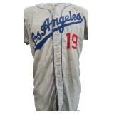1959 Los Angeles Dodgers, Jim Gilliam Game Worn Jersey!  #19 RETIRED by the Dodgers organization