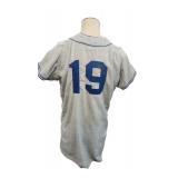 1959 Los Angeles Dodgers, Jim Gilliam Game Worn Jersey!  #19 RETIRED by the Dodgers organization