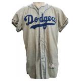 Brooklyn Dodgers, Bob Darnell Game Worn Baseball Jersey