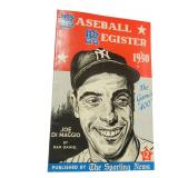 1950 Baseball Register from Ty Cobb Estate