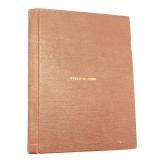 1926 Spalding's Baseball Record - from Ty Cobb's Personal Collection