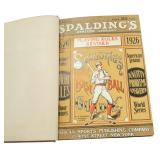 1926 Spalding's Baseball Record - from Ty Cobb's Personal Collection