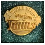  Minnesota Twins 1987 World Series press pin
