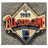 1989 All Star Game Press Pin - California Angels