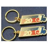 1989 Montreal Expos 20th Anniversary Key Chains