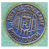 1979 All Star Game Press Pin -Kansas City Royals Stadium