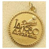 1980 Los Angeles Dodgers - All Star Game Press Pendant