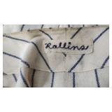 Rich Rollins Game Used Worn Baseball Jersey- Minnesota Twins