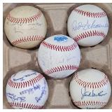 Signed Baseball Group w/ Red Schoendiest Signed Baseball Group w/ Red Schoendiest