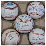 Signed Baseball Group w/ Hopalong Cassidy Signed Baseball Group w/ Hopalong Cassidy