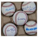 Signed Baseball Group w/ Tommy Lasorda Signed Baseball Group w/ Tommy Lasorda