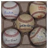 Signed Baseball Group w/ Jack Buck, Jack McKeon Signed Baseball Group w/ Jack Buck, Jack McKeon