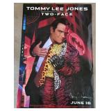 Tommy Lee Jones Signed Two Face (Batman) Poster