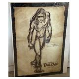 1999 Tarzan Original Pre Release Poster