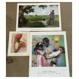 3 ct. African American Mike Wimmer & Gilbert Young