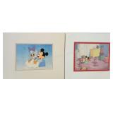 Baby Mickey Mouse & Baby Donald Duck Art