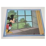 Mickey Mouse Hand Painted Character Cel 16x19'