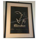 1994 Beauty and the Beast Broadway Musical Poster