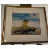 1952 Lambert the Sheepish Lion Cel.  16x18'