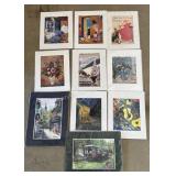 10 ct. Matted Decorative Artistic Prints