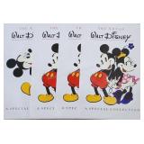 4 ct. The Art of Walt Disney Posters. 24x36'