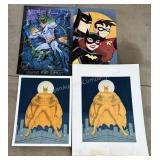 4 ct. Batman Posters w/ Two Autographed!