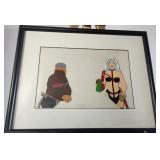 Taarna from Heavy Metal Framed Cel - 18x24