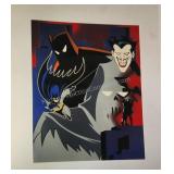Large Batman & Joker Matted Print. 21.5' x 25.5'