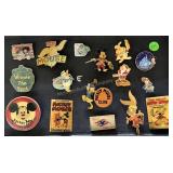 16 ct. Disney Collector Trading Character Pins